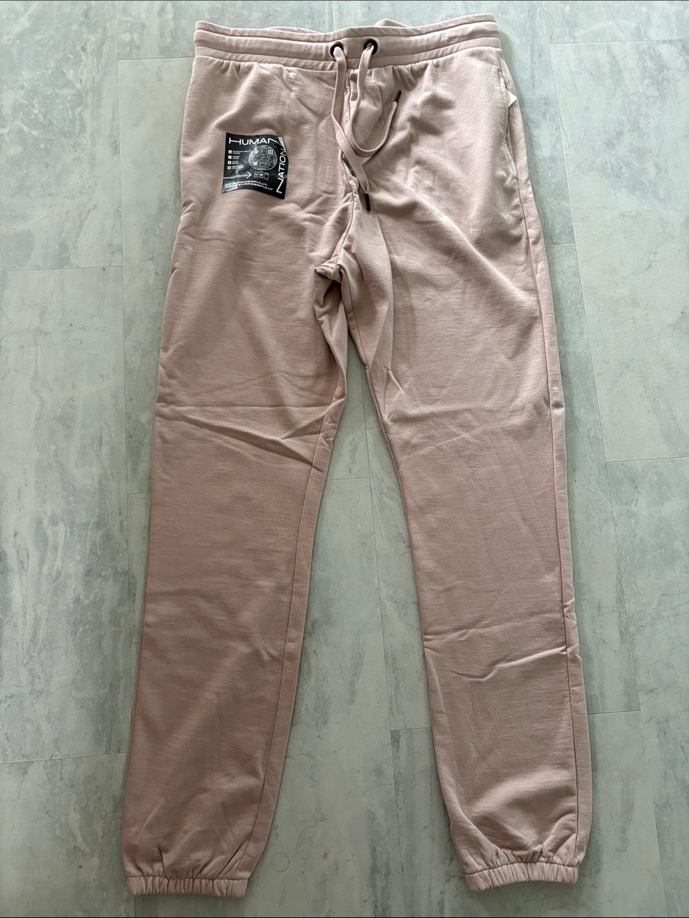 Human nation  Jogger Pants joggers  Taupe  drawstring/elastic waist side pockets